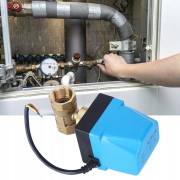 Шаровой электромагнитный клапан 3/4 дюйма DN20, двигатель переменного тока 220 В