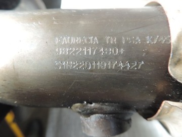 DPF КАТАЛИТИЧЕСКИЙ 9822117480 OPEL CROSSLAND 1.2VTI