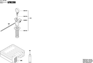 Держатель инструмента Bosch для ударной дрели GBH 2-28 DFV GBH 2-28 F GBH 2-28F