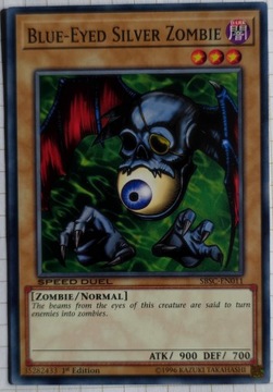 Yu-Gi-Oh! Blue-Eyed Silver Zombie (C)