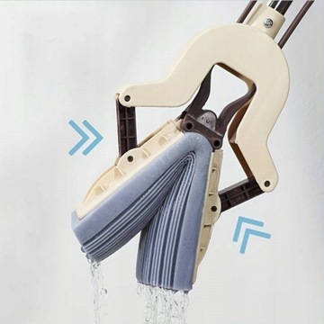 Губчатая губка швабровая шваблина сжимается для очистки пола панелей