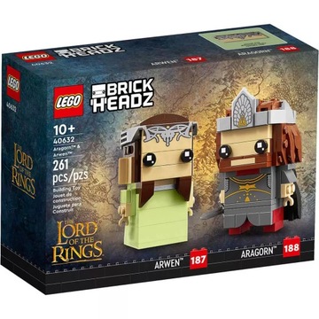 LEGO BrickHeadz 40632 Aragorn i Arwena