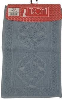 Dywanik dywaniki łazienkowe turecki komplet 2 szt. 50x80 i 50x40cm bawełna