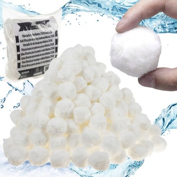 KULKI FILTRACYJNE DO BASENU POMPA PIASKOWA POMPY BASENOWEJ ZESTAW XL 1,5 kg
