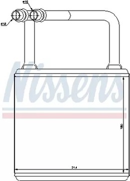 NISSENS RADIÁTOR 72029
