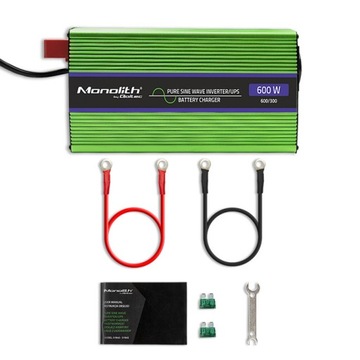 Przetwornica napięcia samochodowa 300W 600W 12V 230V Pełny Sinus