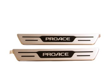 LISTWY NA PRÓG ALUMINIUM TOYOTA PROACE ORYGINAŁ