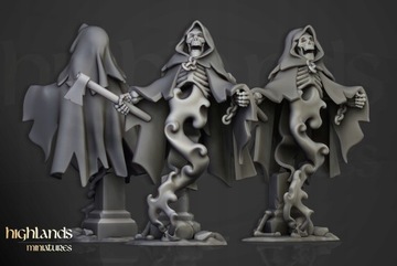Crypt Ghost 5 - Highlands Miniatures - Druk 3D