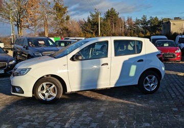 Dacia Sandero II Hatchback 5d Facelifting 1.0 SCe 73KM 2018 Dacia Sandero Sprowadzone, zarejestrowane, niski przebieg Benzyna 73KM, zdjęcie 4