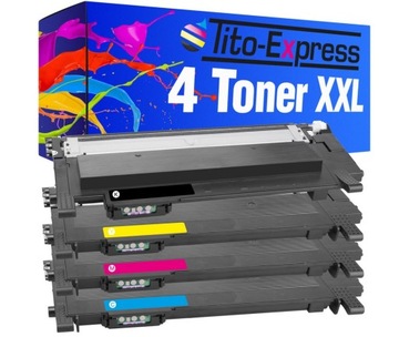 4x Toner do SAMSUNG CLT-404S XL C430W C480W C480FW
