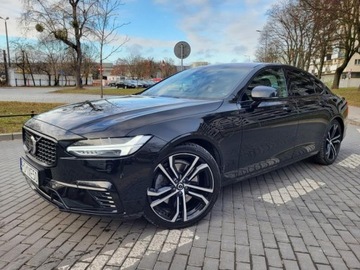 Volvo S90 II 2021 VOLVO S90 II AWD T8 RECHARGE, 2.0l plug-in hybrid 320KM * R-Design Salon PL, zdjęcie 2