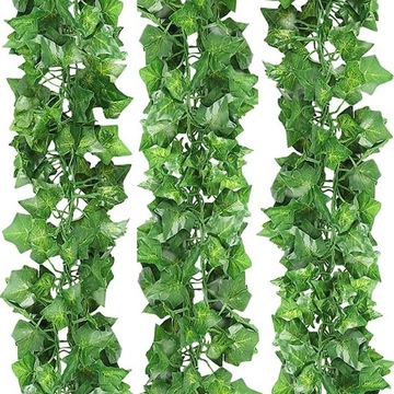 12x bluszcz girlanda zwis bluszcz 24 m