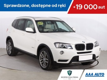 BMW X3 F25 SUV 2.0 20d 184KM 2010 BMW X3 xDrive20d, 181 KM, 4X4, Skóra, Klima