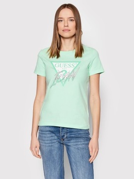 -45% GUESS ICON T-SHIRT KOSZULKA DAMSKA XS