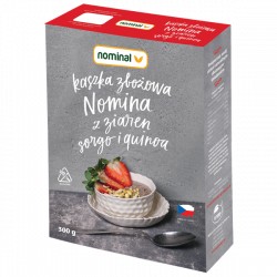Kaszka instant Z SORGO I QUINOA 300g NOMINAL