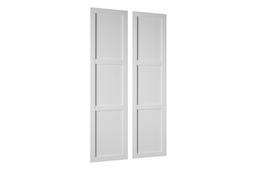 Szafy modułowe EMY fronty: 2d/45x210 RAMA białe