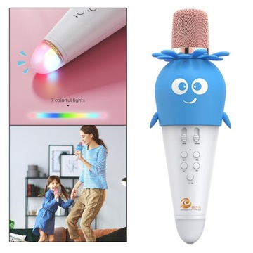 Mikrofon dla dzieci Bluetooth Mic Voice Changer Ni