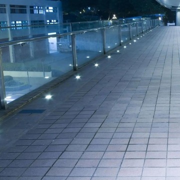 Садовый светильник, монтируемый на земле, круглый из матовой стали GU10 IP67 V-TA