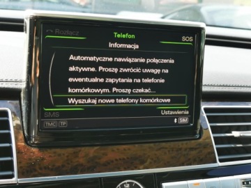 Audi A8 D4 2012 Audi A8 L Quattro 2012 Black 4.2L V8*Dokumentacja pochodzeniowa*Automat D4, zdjęcie 30
