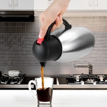 ТЕРМОС-КУВШИН ТЕРМОС ДЛЯ ХОЛОДНЫХ И ГОРЯЧИХ НАПИТКОВ 2Л