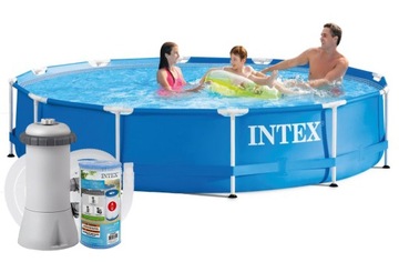 7w1 BASEN OGRODOWY STELAŻOWY 366x76 - INTEX 28212
