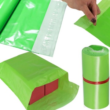 FOLIOPAKI KURIERSKIE ZIELONE FOLIOPAK 310x420 50szt KOPERTY FOLIOWE A3