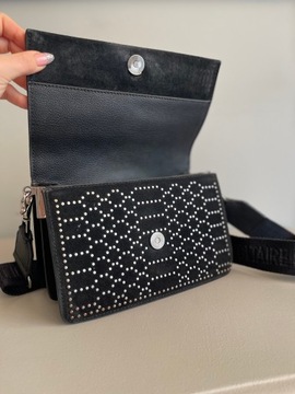 Кожаная сумка через плечо Zadig&Voltaire Lolita со стразами