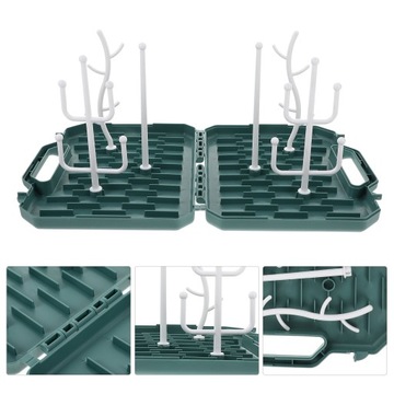 Складная портативная сушилка для бутылок Сливная стойка