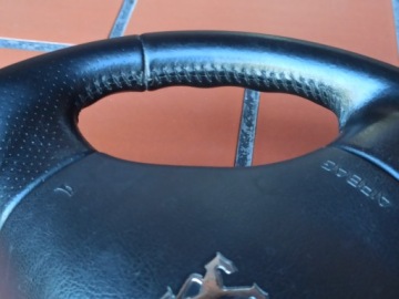 PEUGEOT 206 Lift 307 кожаный руль 2001-2008 ОЧЕНЬ КРАСИВЫЙ ОРИГИНАЛ