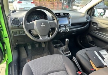 Mitsubishi Space Star Hatchback 5d 1.0 71KM 2014 Mitsubishi Space Star 1,0 Benzyna 71 KM Serwis GWARANCJA Zamiana Zarejestr, zdjęcie 6