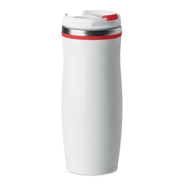 Kubek Termiczny WHITE podwójna ścianka 400ml