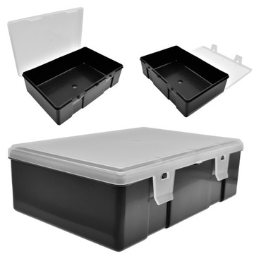 Прочный контейнер для рыбалки 26x17x8 см, 2,5 л.