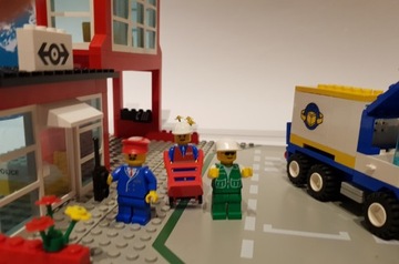 Lego System, Леголенд, Грузовая станция 4555, Поезд, 9В