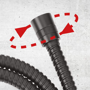 ПРОЧНЫЙ ДУШЕВОЙ ШЛАНГ НА ЛЕНТЕ 150СМ, ЛАТУНЬ