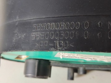 5550003000 PEUGEOT PARTNER 2006 PŘÍSTROJOVÁ DESKA / TACHOMETR