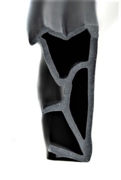 УПЛОТНИТЕЛЬ ДЛЯ НАРУЖНЫХ ДЕРЕВЯННЫХ ДВЕРЕЙ, ГРАФИТ, 6 м