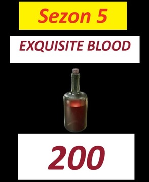200 Exquisite Blood Sezon 5 Piekielne Hordy Lord Zir Diablo 4