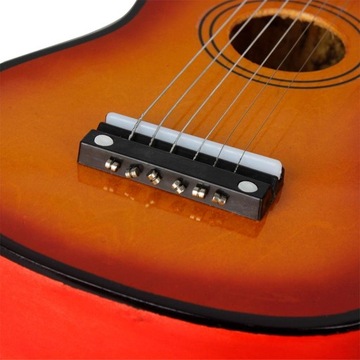 Портативная струнная акустическая гитара, 21 дюйм,