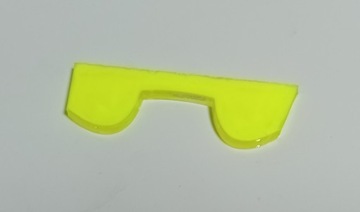 Желто-зеленая флуоресцентная флуоресцентная УФ-краска