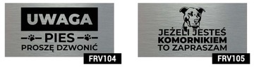 ТАРЕЛКА DiBOND INOX Note DOG Различные УЗОРЫ 40x20