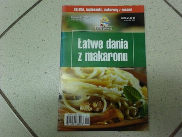 ŁATWE DANIA Z MAKARONU - Sałatki, zapiekanki, makarony z sosami