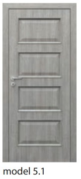 Дверь PORTA NOVA модель 5.1 с коробкой. постоянный