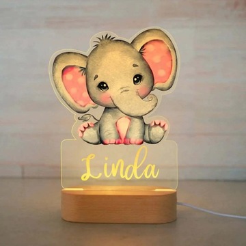 lampka nocna Spersonalizowane oświetlenie noc
