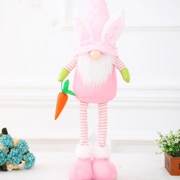 КУКЛА НАПОЛНЕННАЯ МАТЕРИАЛОМ КРОЛИК ГНОМ ИГРУШКИ ТКАНЬ