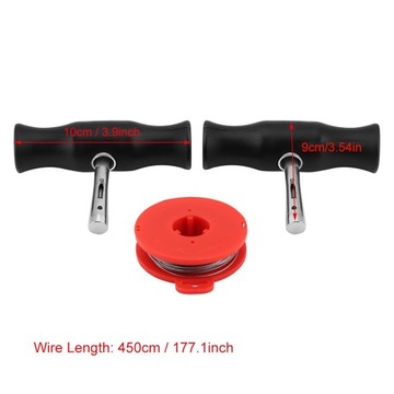 Набор инструментов для снятия лобового стекла автомобиля. Проволока для резки лобового стекла.