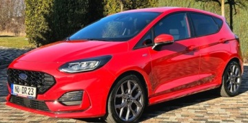 Ford Fiesta VIII Hatchback Facelifting 1.0 EcoBoost 125KM 2023 Ford Fiesta Automat, Hybryda,Niski przebieg, ze Szwajcarii Benzyna 125KM, zdjęcie 1