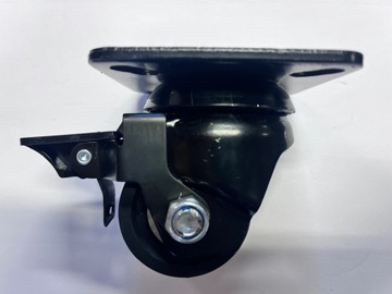 Koło SKRĘTNE Z HAMULCEM łożysko fi 50mm - 300kg