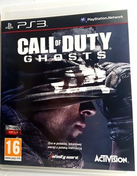 PS3 CALL OF DUTY GHOSTS PL - jNOWA - PO POLSKU BOX