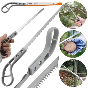PIŁA PIŁKA OGRODOWA RĘCZNA DO DREWNA GAŁĘZI 340 mm