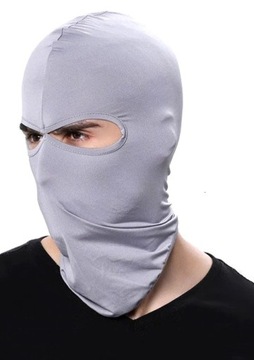 KOMINIARKA BALACLAVA LEKKA UNIWERSALNA SZARA JASNA